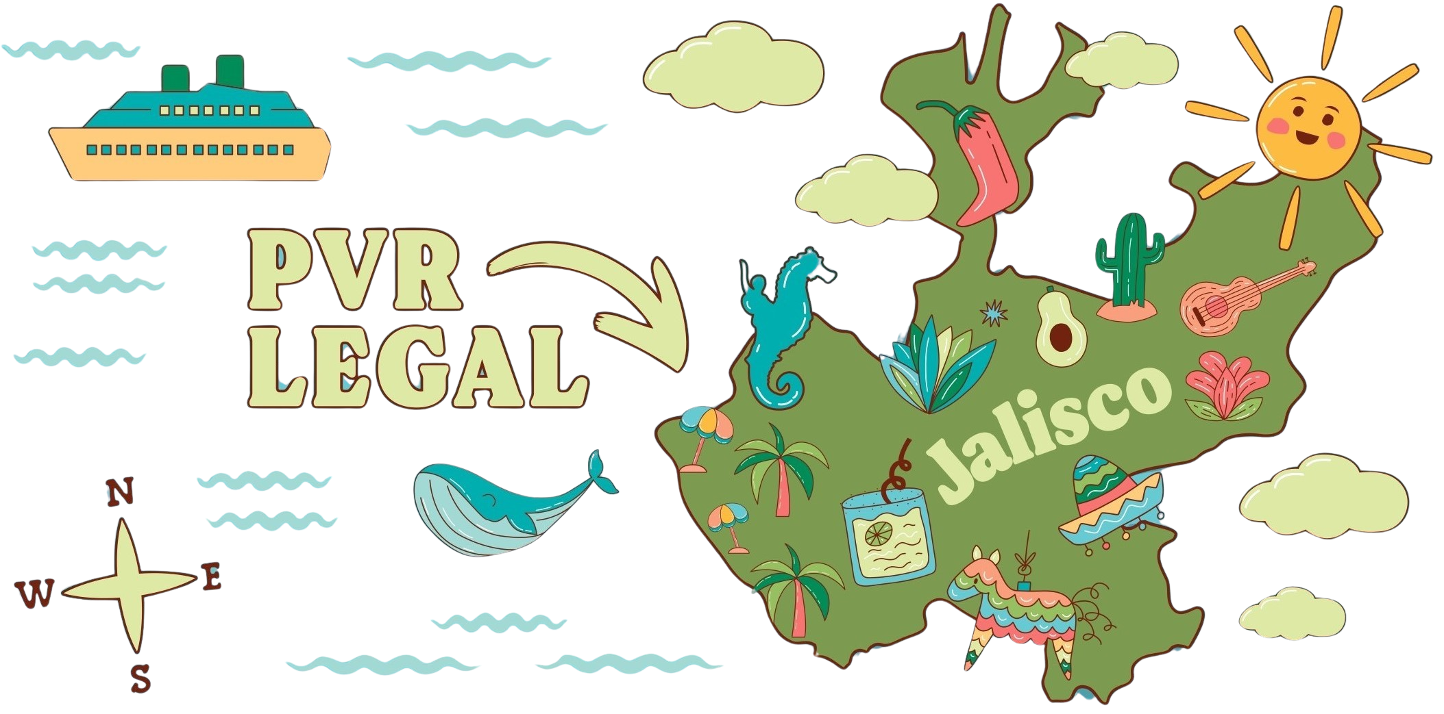 Mapa PVR Legal