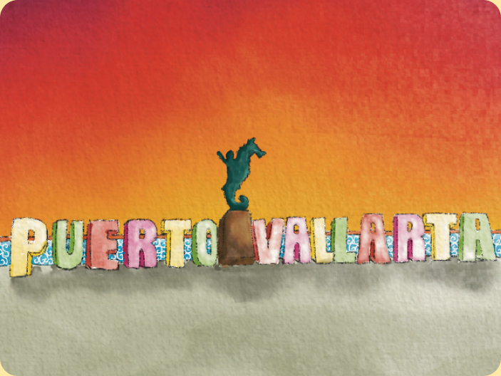 Puerto Vallarta Letras